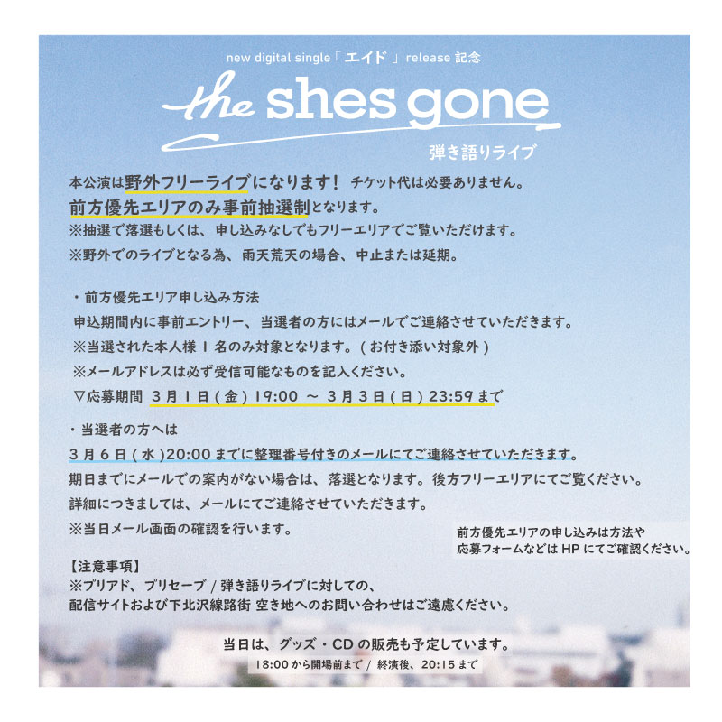 the-shes-gone弾き語り詳細